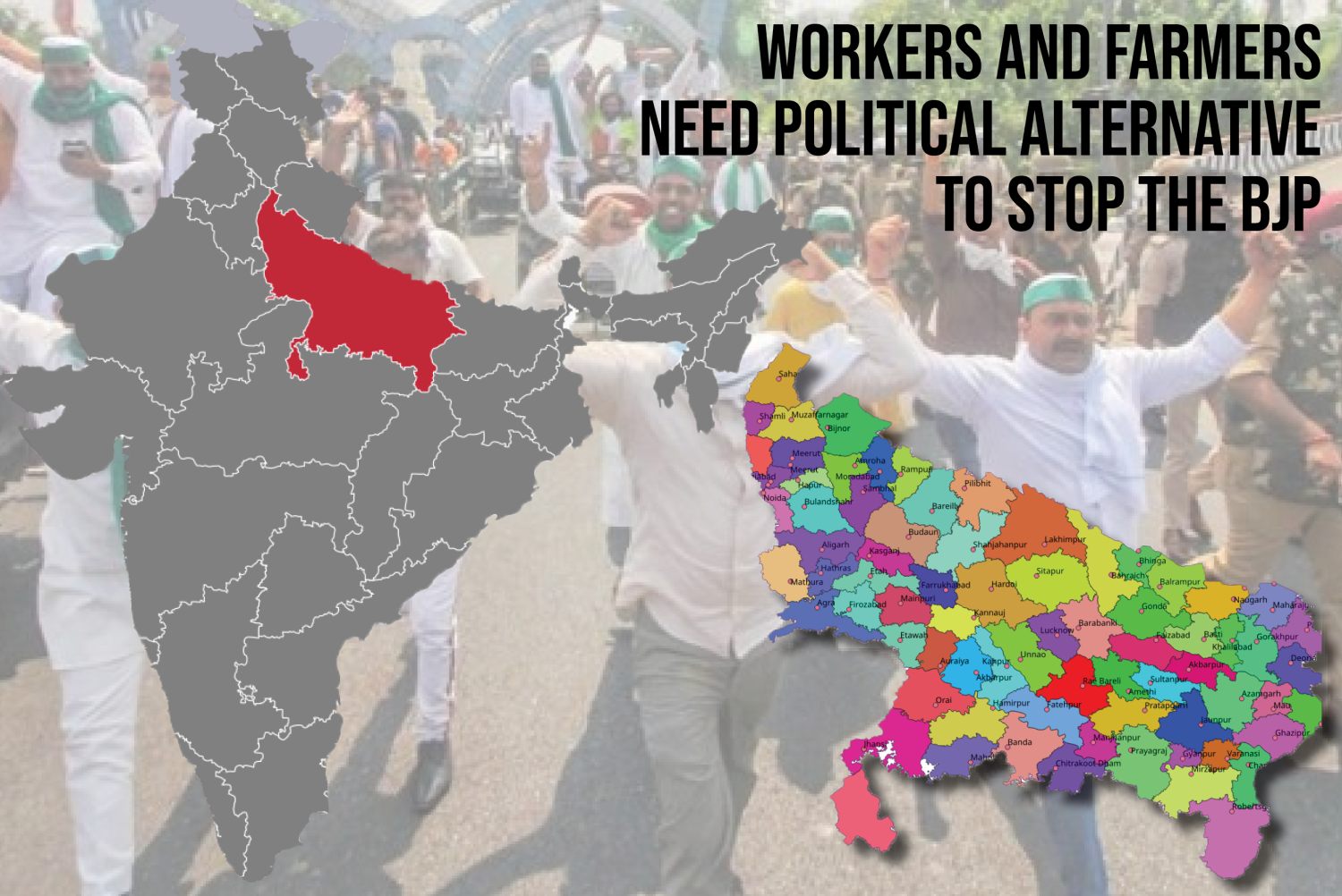 Elections in Uttar Pradesh: workers and farmers need political alternative to stop the BJP