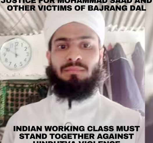 Justice for Mohammad Saad and other victims of Bajrang Dal
