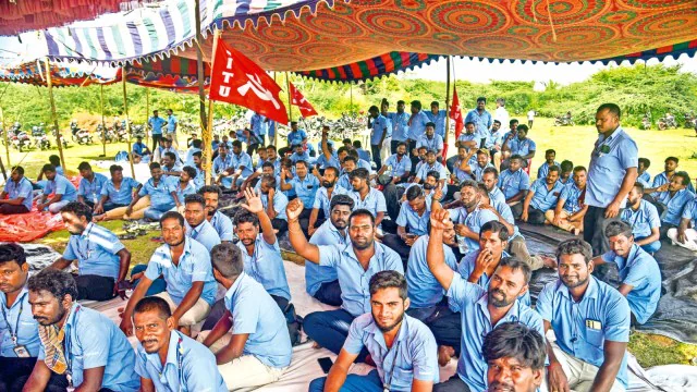 Solidarity with the Samsung workers of Chennai!